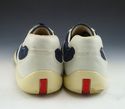 PRADA sz 10 SUEDE & LEATHER SNEAKERS 4E0919 MENS F