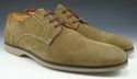 JOHN VARVATOS sz 11.5 MONACO STAMPED SUEDE DECK OX