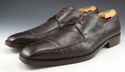 DOLCE & GABBANA sz 10 LEATHER BICYCLE TOE OXFORDS 