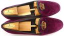 CARROLL & CO. sz 9.5 ENGLISH VELVET SLIPPERS 51734