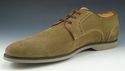 JOHN VARVATOS sz 11.5 MONACO STAMPED SUEDE DECK OX