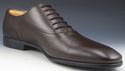 GUCCI sz 10.5 LEATHER PLAIN TOE OXFORDS 278956 MEN