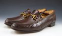 CHURCH'S sz 11N HANDMADE LEATHER BIT LOAFERS 203 M