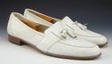 BALLY sz 12 N CLUB II LEATHER TASSEL LOAFERS 23109