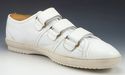 LOUIS VUITTON sz 6.5 LEATHER STRAP SNEAKERS GO0077