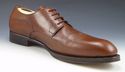 FERRAGAMO sz 9.5 LEATHER PLAIN TOE OXFORDS UG52526