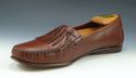 FERRAGAMO sz 9.5 INDIOS MOCCASIN TOE TASSEL LOAFER