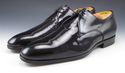 New - SANTONI sz 7 PATENT LEATHER OXFORDS 993301 M