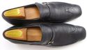 FERRAGAMO sz 8 SAMMY WINGTIP STRAP LOAFER VG22105 