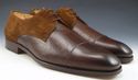 New - MAGNANNI sz 10 LEATHER & SUEDE OXFORDS 14250