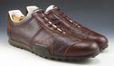 GUCCI sz 13.5 GUCCISSIMA LEATHER SNEAKERS 162678 M