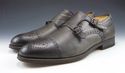 MAGNANNI sz 10.5 PACO DOUBLE MONK STRAP 14329 MENS