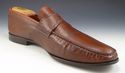 New - SANTONI sz 12 PEBBLED LEATHER LOAFERS 381990