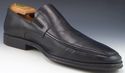 BRUNO MAGLI sz 10.5 RAGING LEATHER SQUARE TOE LOAF