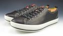 New - PRADA sz 8 LEATHER LOW CUT SNEAKERS 4E2406 M