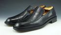 FERRAGAMO sz 8 TERGO SINGLE CUT LEATHER LOAFER UG1