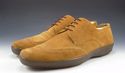 FERRAGAMO sz 9.5 EE SUEDE WINGTIP OXFORD VG5919 ME