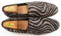 JIMMY CHOO sz 44 SLOANE ZEBRA CALF HAIR LOAFERS ME