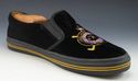 RALPH LAUREN sz 7 POLO VELVET BOAT/DECK SLIPPERS M