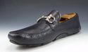 FERRAGAMO sz 11 PARIGI  DRIVING MOCCASIN UR18442 M