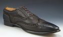 PAUL SMITH sz 9.5 STARR LEATHER WINGTIP OXFORDS ME