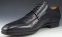 SANTONI sz 11EE LEATHER APRON TOE OXFORD 11927 MEN