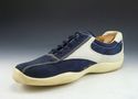 PRADA sz 10 SUEDE & LEATHER SNEAKERS 4E0919 MENS F