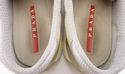 PRADA sz 8.5 LEATHER & NYLON MESH SNEAKERS PS0906 