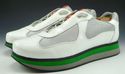 PRADA sz 8.5 PATENT DOUBLE SOLE SNEAKERS 4E2352 ME