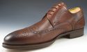 MAGNANNI sz 10.5 LEATHER WINGTIP OXFORDS 14657 MEN