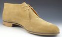 PRADA sz 8.5 SUEDE PLAIN TOE ANKLE BOOTS 2TF010 ME