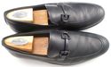 FERRAGAMO sz 9 STREET LEATHER BIT LOAFERS VF98756 