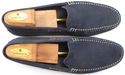 TOD'S sz 11 SUEDE DRIVING MOCCASINS MENS BLUE fits