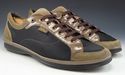 FERRAGAMO sz 8 GAME 2 NYLON & SUEDE SNEAKERS TV168