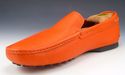 TOD'S sz 8 GOMMINI LEATHER DRIVING MOCCASINS MENS 