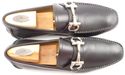 FERRAGAMO sz 9 PARIGI GANCINI BIT DRIVING MOCCASIN