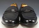 FERRAGAMO sz 7.5 DEAN PATENT TUXEDO LOAFERS UH7670