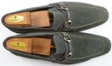 MAGNANNI sz 12 SUEDE APRON TOE BIT LOAFERS 15842 M