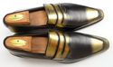 New - DOLCE & GABBANA sz 9.5 LEATHER LOAFERS MENS 