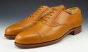 RALPH LAUREN sz 10.5 C LEATHER CAP TOE OXFORDS M10