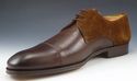 New - MAGNANNI sz 10 LEATHER & SUEDE OXFORDS 14250