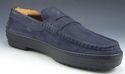 TOD'S sz 10.5 NUBUCK LEATHER DRIVING LOAFERS MENS 