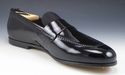 New - FERRAGAMO sz 8 EEE ROXY PATENT STRAP LOAFER 