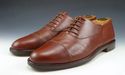 FERRAGAMO sz 9 B TORRE CAP TOE OXFORD UH14966 MENS