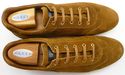 GUCCI sz 10.5 SUEDE LACE UP SNEAKERS 202755 MENS B