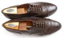 FERRAGAMO sz 13 CAP TOE CROCODILE OXFORDS 1449112 