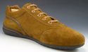 GUCCI sz 10.5 SUEDE LACE UP SNEAKERS 202755 MENS B