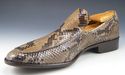 COLE HAAN sz 9.5 SNAKESKIN VENETIAN LOAFERS CO3283