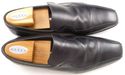 GUCCI sz 42 E LEATHER BICYCLE TOE OXFORDS 162621 M