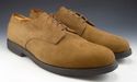 ALLEN EDMONDS sz 13 PLAIN TOE NUBUCK LEATHER OXFOR